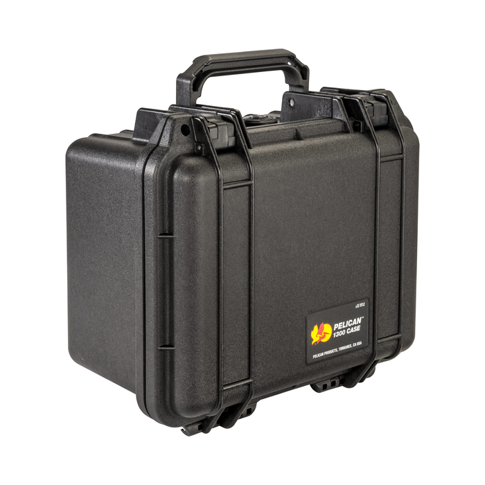 Pelican 1300 Protector Case with Pick-N-Pluck Foam & Lid Foam - Black