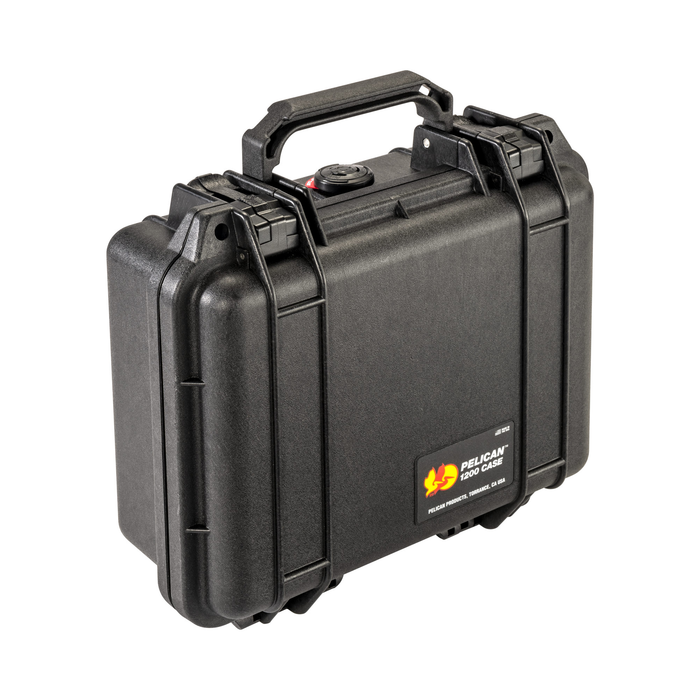 Pelican 1200 Protector Case with Pick-N-Pluck Foam & Lid Foam - Black