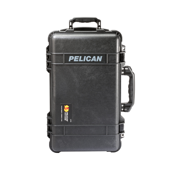Pelican 1510 Protector Carry-On Case with Pick-N-Pluck Foam & Lid Foam - Black