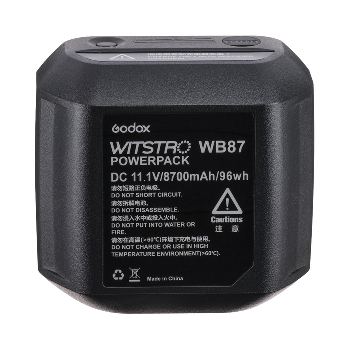 Godox WB87 Battery for AD600-Series Studio Flashes