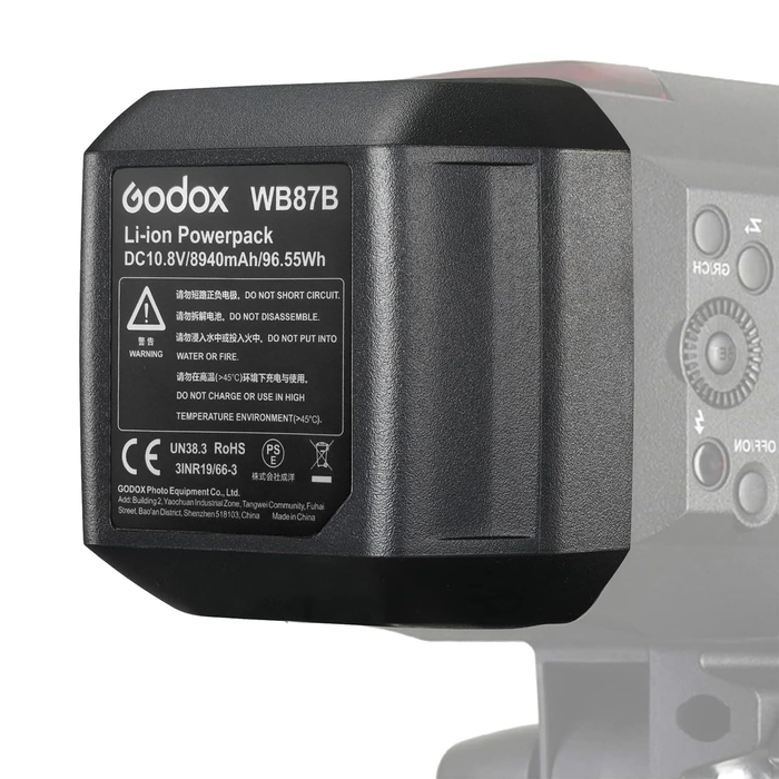 Godox WB87 Battery for AD600-Series Studio Flashes