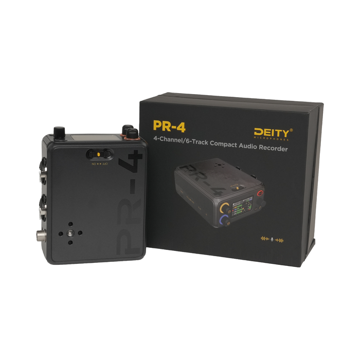 Deity PR-4 4-Input / 6-Track 32-Bit Float Portable Field Recorder