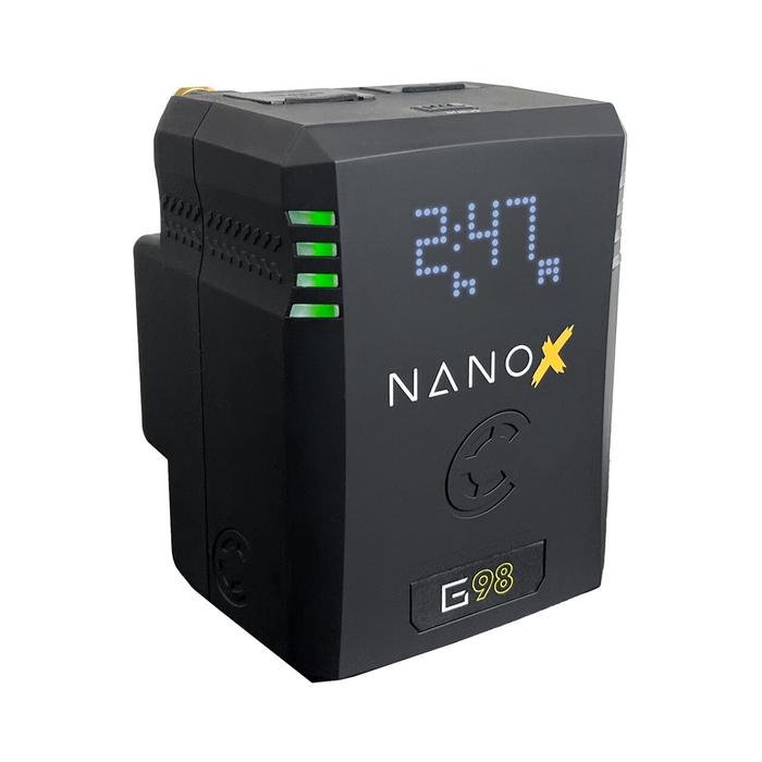 Core SWX NANO-G98X Micro Sized Smart 98Wh Li-Ion Battery - Gold Mount