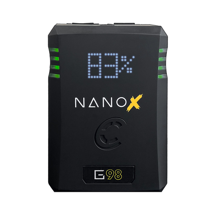 Core SWX NANO-G98X Micro Sized Smart 98Wh Li-Ion Battery - Gold Mount