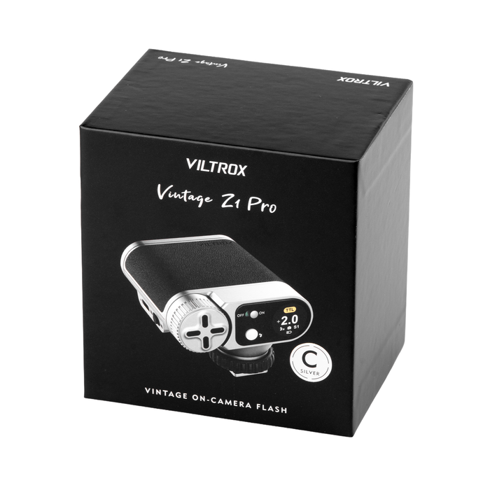 Viltrox Vintage Z1 Pro TTL Retro On-Camera Flash for Canon