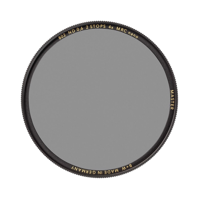 B+W 95mm #802 MASTER Neutral Density 0.6 2-Stop MRC Nano Filter