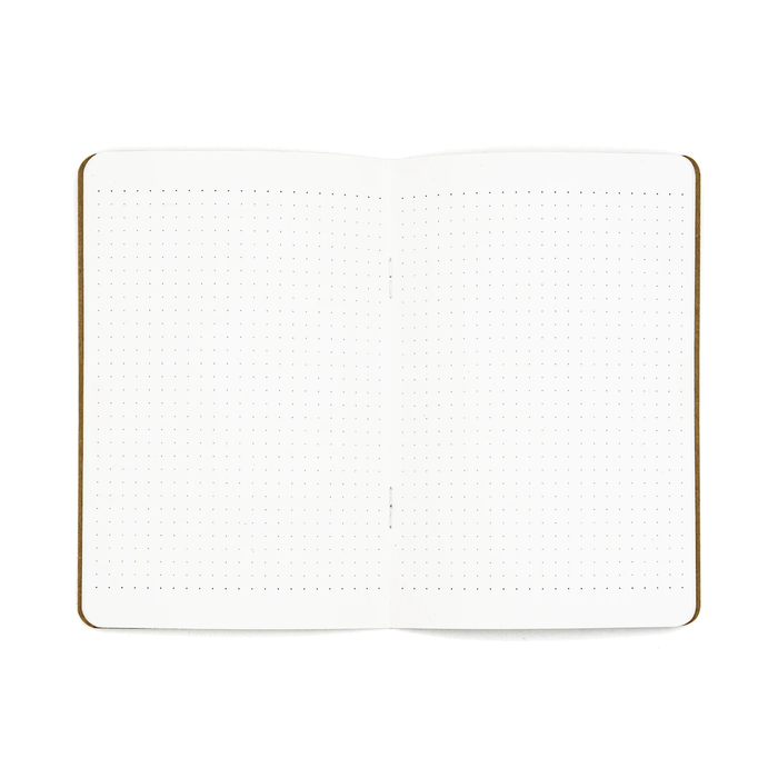 Glazer's Field Journal with Dotted Pages, 4" x 6" Portrait, 16 Sheets (32 pages)