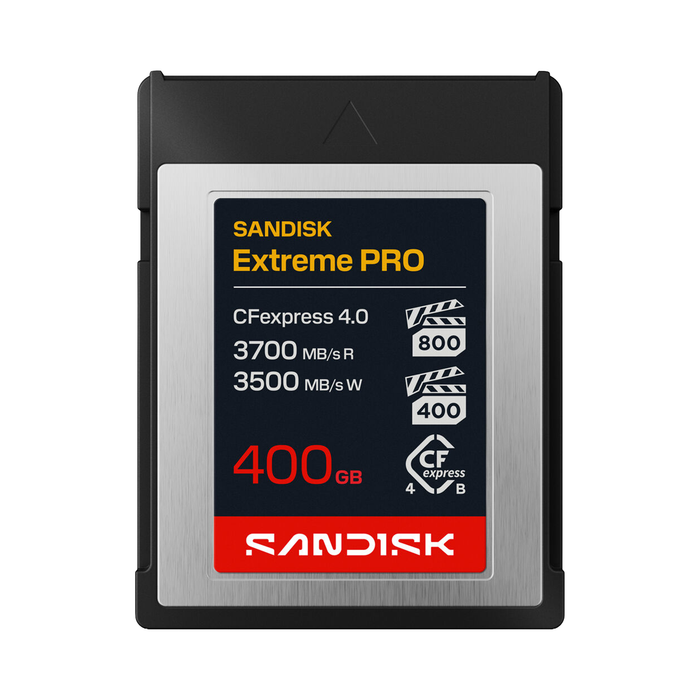 SanDisk 400GB Extreme PRO CFexpress 4.0 Type B Memory Card