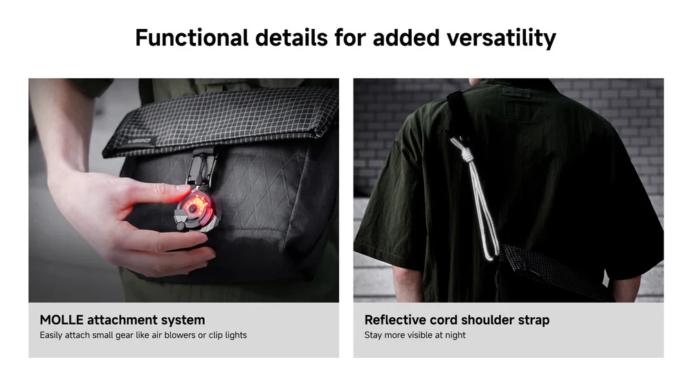 VSGO Snipe Urban Series Walk 3L Camera Sling Bag - Black