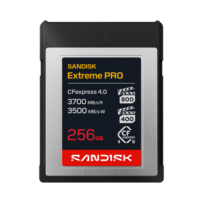 SanDisk 256GB Extreme PRO CFexpress 4.0 Type B Memory Card