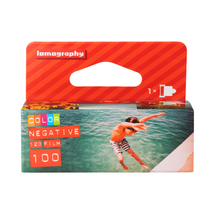 Lomography 100 Color Negative - 120mm Film, Single Roll