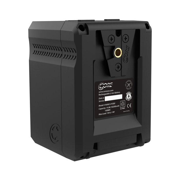Core SWX NANO-V150X Micro Sized Smart 150Wh Li-Ion Battery - V-Mount