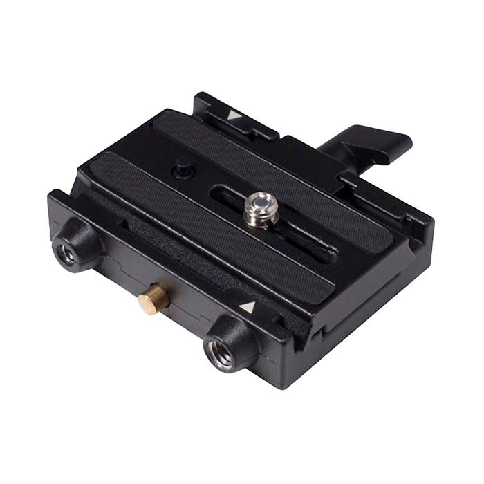 Manfrotto 577 Quick Release Adapter with 501PL Sliding Plate & Safety Lock