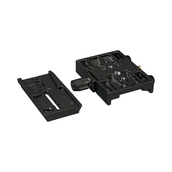 Manfrotto 577 Quick Release Adapter with 501PL Sliding Plate & Safety Lock