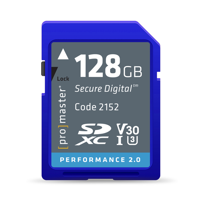 ProMaster 128GB Performance 2.0 UHS-I SDXC Memory Card