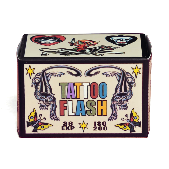 Mr. Negative Tattoo Flash 200 Color Negative - 35mm Film, 36 Exposures, Single Roll