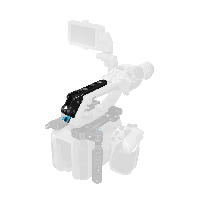 Kondor Blue XLR Handle Extension for Sony FX6 - Raven Black