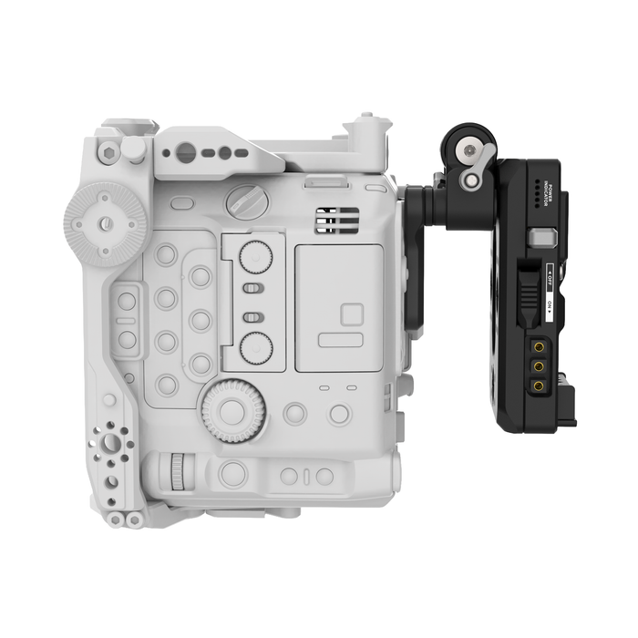 Kondor Blue V-Mount Battery Plate Kit for Canon C400 Cage - Raven Black
