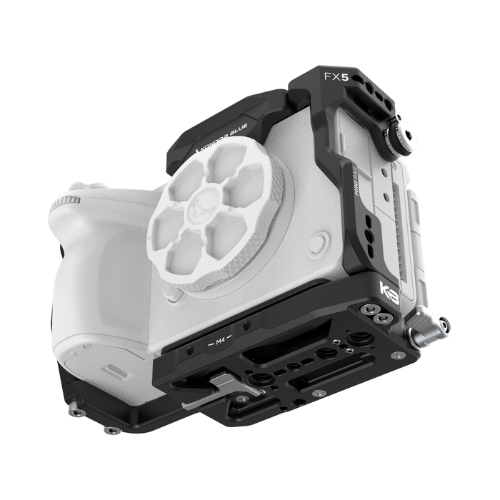 Kondor Blue Hybrid Camera Cage for Sony FX5 - Raven Black