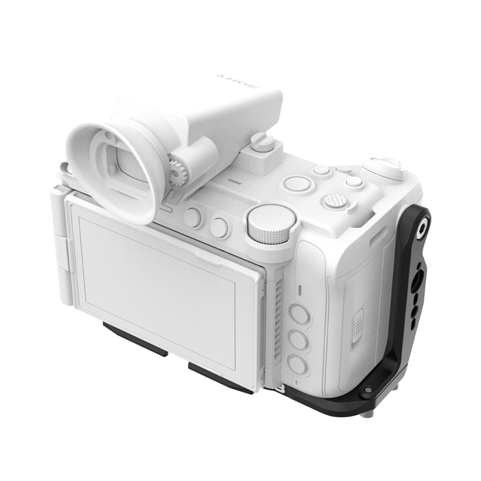 Kondor Blue Hybrid Half Camera Cage for Sony FX5 - Raven Black