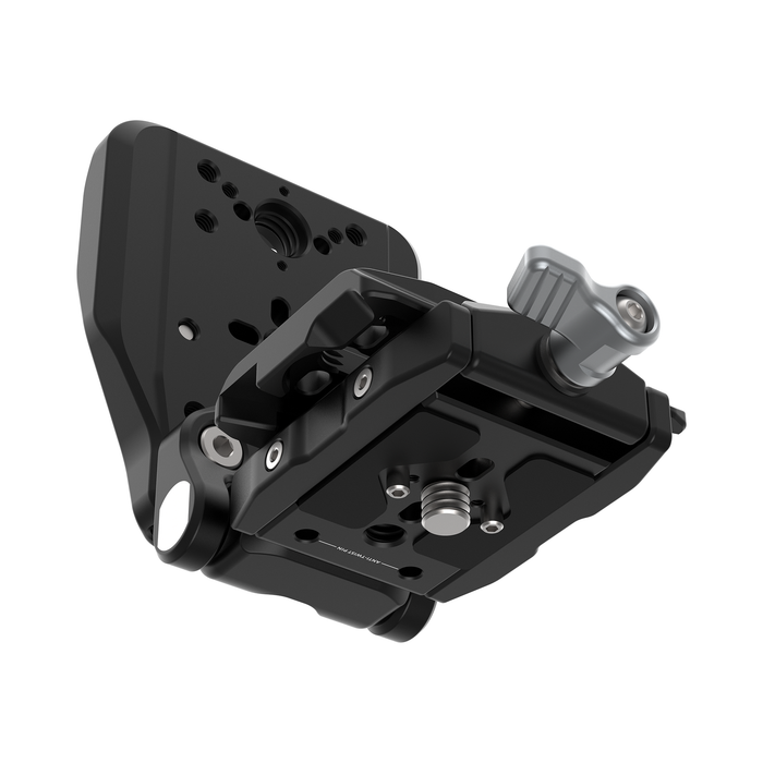 Kondor Blue ARC Battery Mount for Mini V-Mount Battery - Raven Black