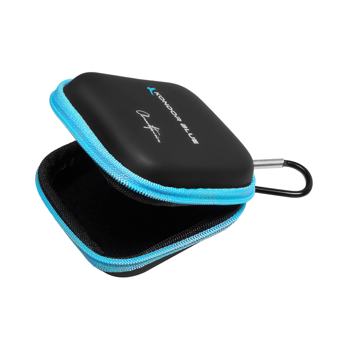 Kondor Blue Mondo Ties Cable Management Clips for Cameras (1/4"-20), 5-Pack - Raven Black