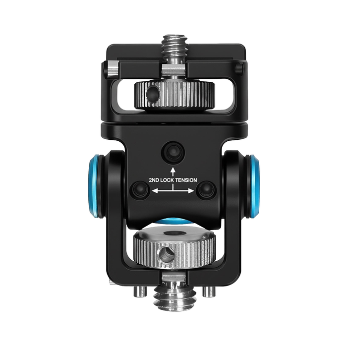 Kondor Blue Swivel Tilt Monitor Mount with ARRI Pin (Pan/Tilt) - Raven Black