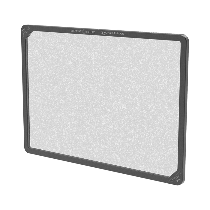 Kondor Blue 4x5.65" Opaline 1/4 Diffusion Filter for Matte Box