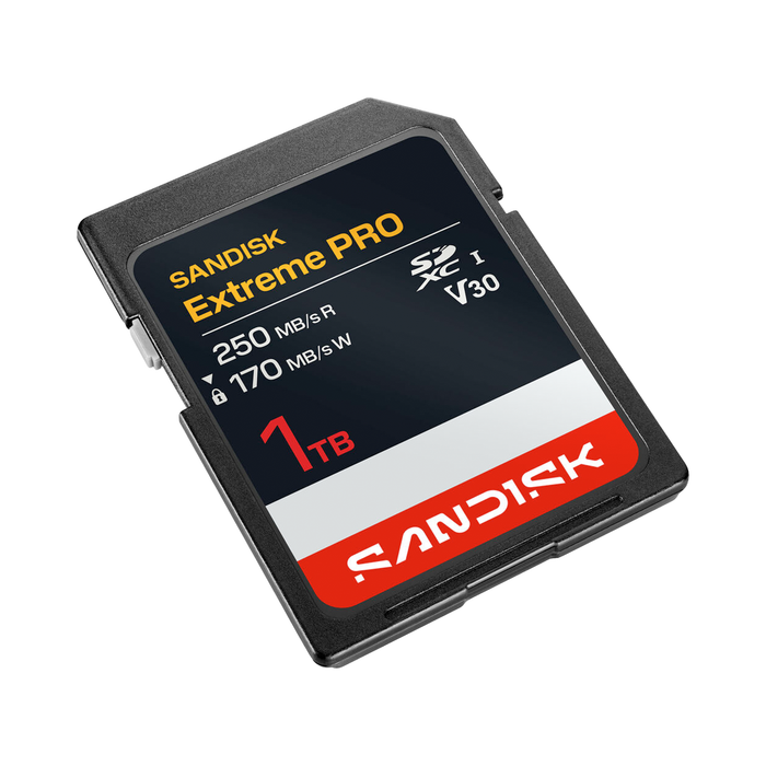 SanDisk 1TB Extreme PRO UHS-I SDXC V30 250R Memory Card