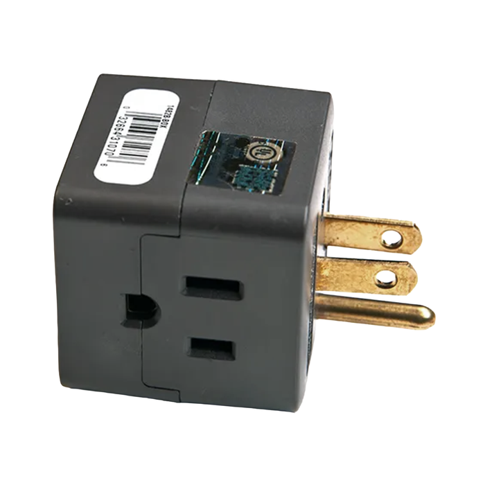 GF 3-to-1 Outlet Cube Tap Adapter