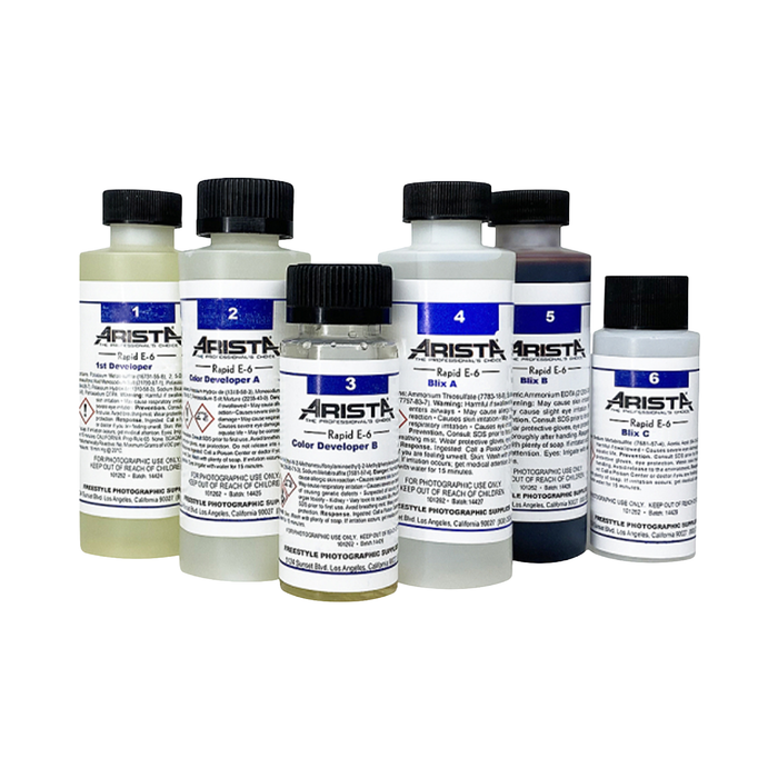 Arista Rapid E-6 Color Slide Film Developing Kit - 1 Quart