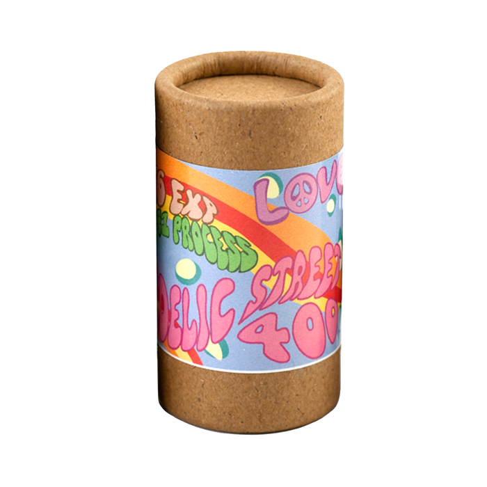 Street Candy Psychedelic Street 400 Color Negative - 35mm Film, 36 Exposures, Single Roll