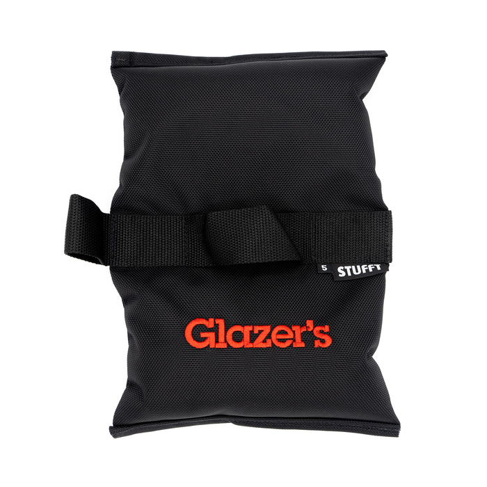 Glazer's Saddle Sandbag, 5 lb - Black