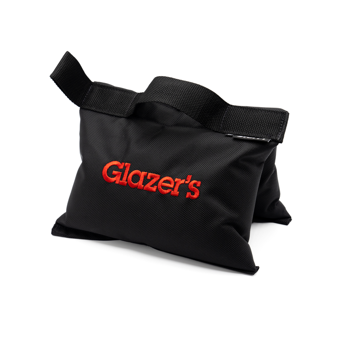 Glazer's Saddle Sandbag, 10 lb - Black