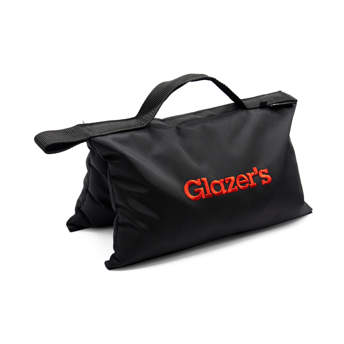 Glazer's Saddle Sandbag, 15 lb - Black