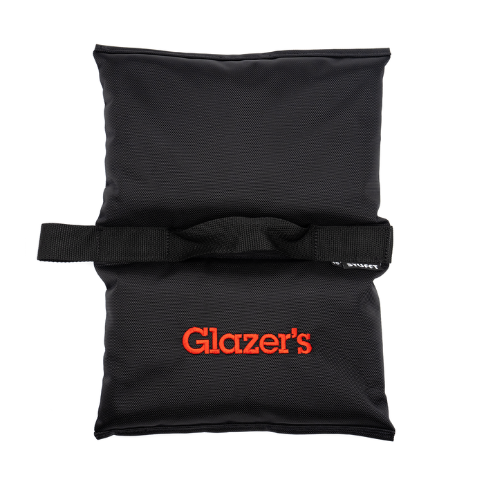 Glazer's Saddle Sandbag, 15 lb - Black