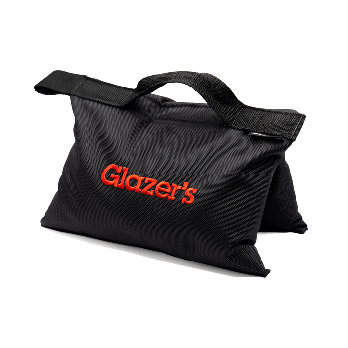 Glazer's Saddle Sandbag, 15 lb - Black
