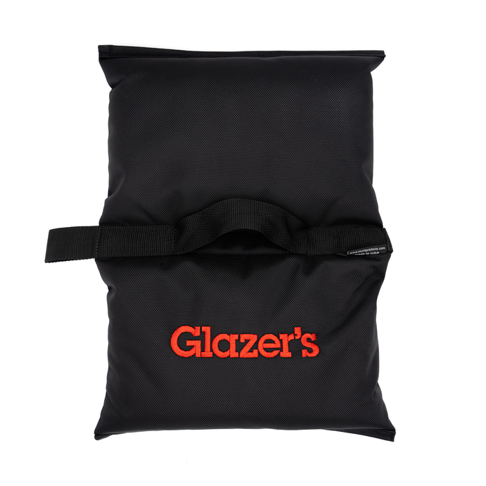 Glazer's Saddle Sandbag, 20 lb - Black