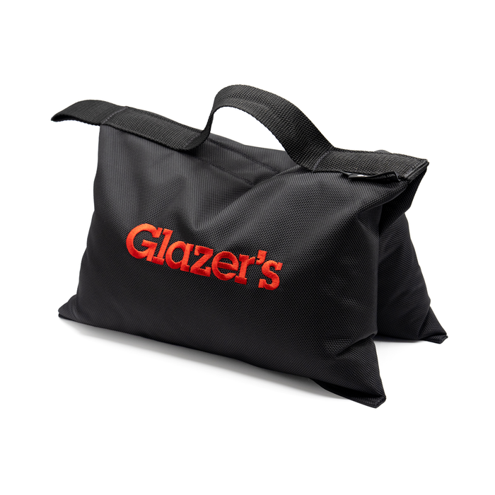 Glazer's Saddle Sandbag, 20 lb - Black