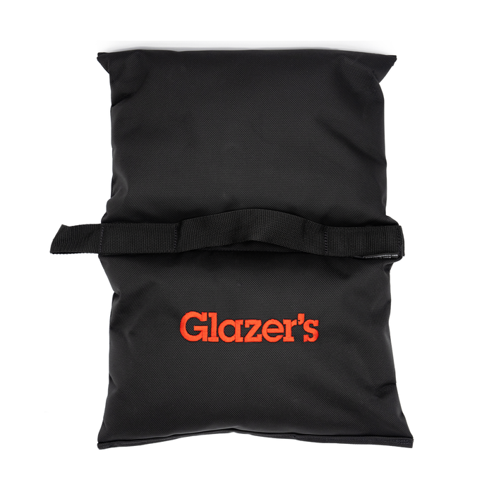 Glazer's Saddle Sandbag, 25 lb - Black