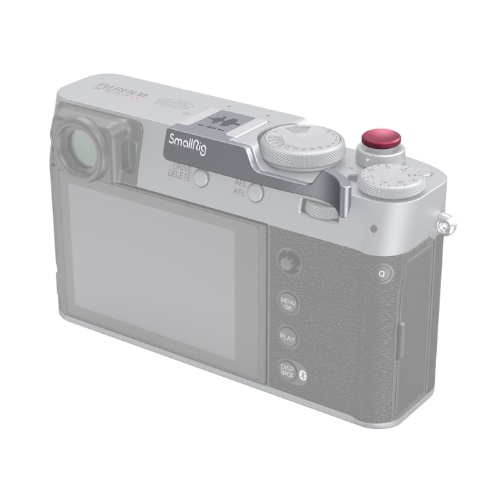SmallRig Thumb Grip for Fujifilm X100VI / X100V 4566 - Silver
