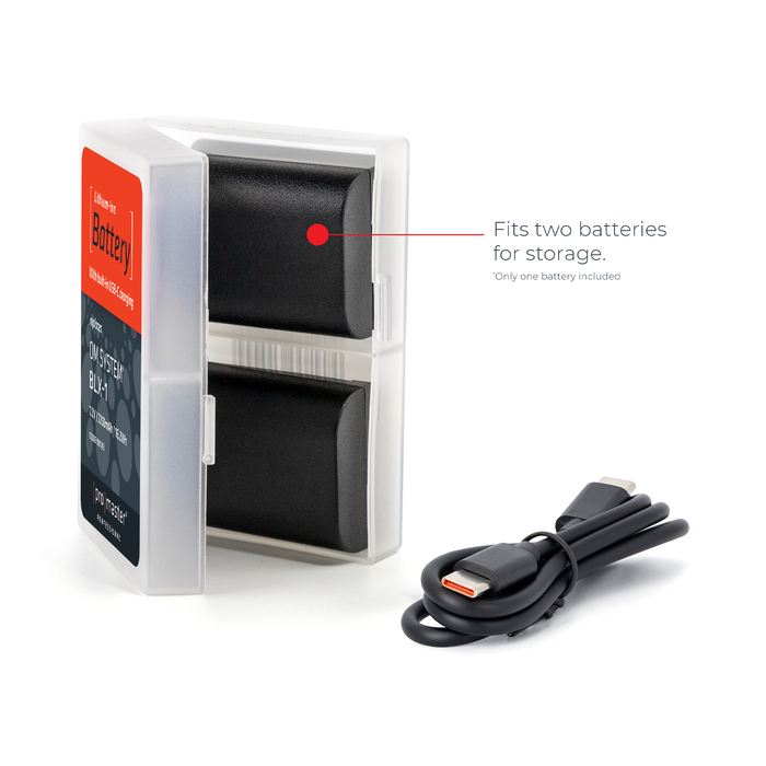 ProMaster Li-ion Battery for OM System BLX-1 with USB-C Charging