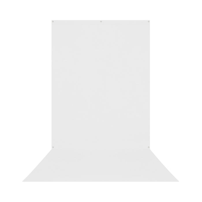 Westcott X-Drop Wrinkle-Resistant Sweep Backdrop Kit, 5' x 12' - High-Key White