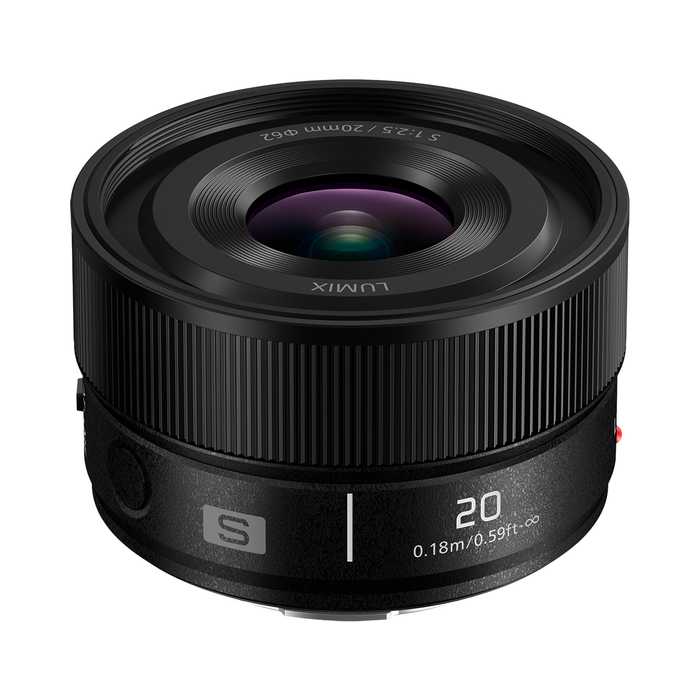 Lumix S 20mm f/2.5 Lens - Black