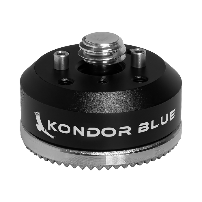 Kondor Blue ARRI Pin to Rosette Adapter - Raven Black
