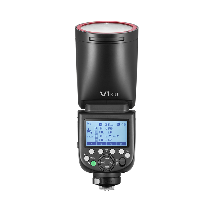 Godox V1 Flash for Canon (Red Ring)