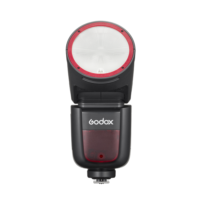 Godox V1 Flash for Olympus & Panasonic (Red Ring)