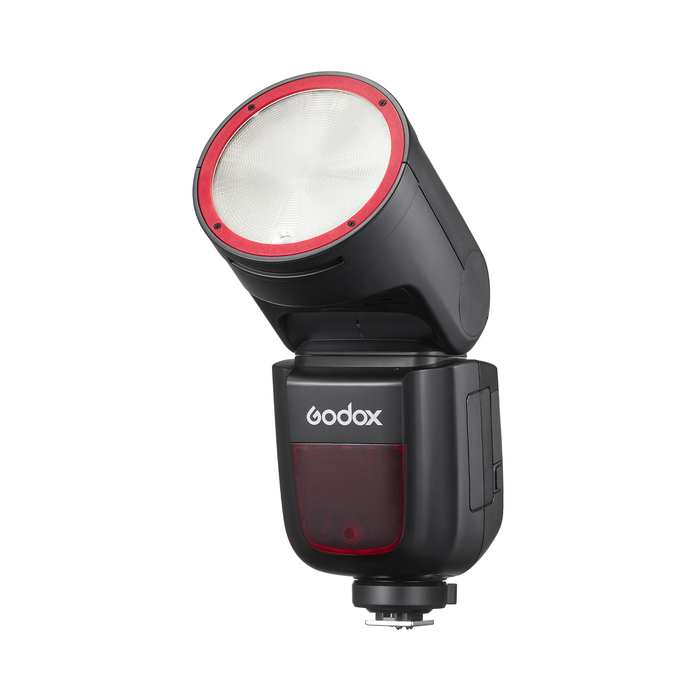 Godox V1 Flash for Olympus & Panasonic (Red Ring)
