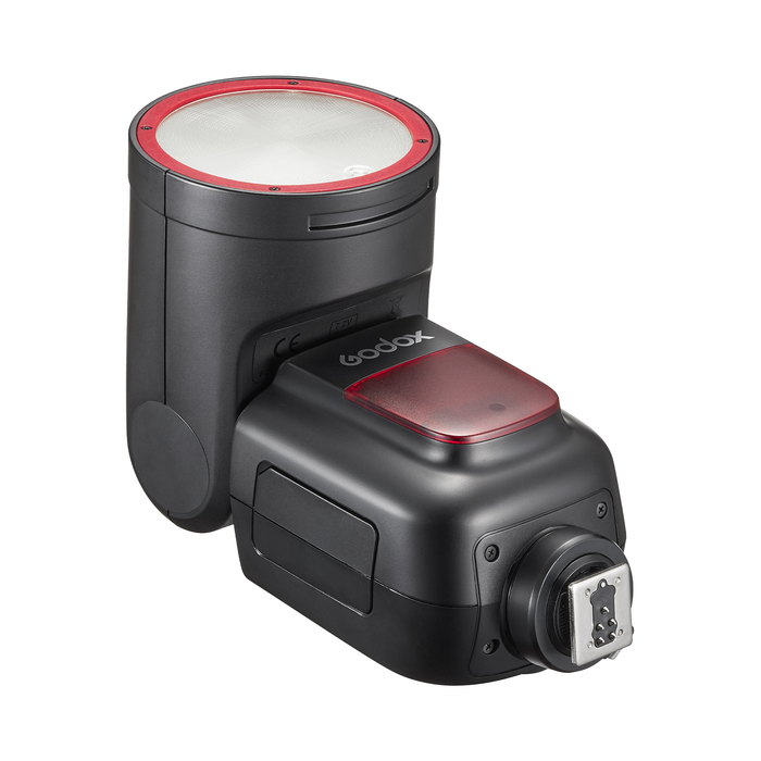 Godox V1 Flash for Olympus & Panasonic (Red Ring)