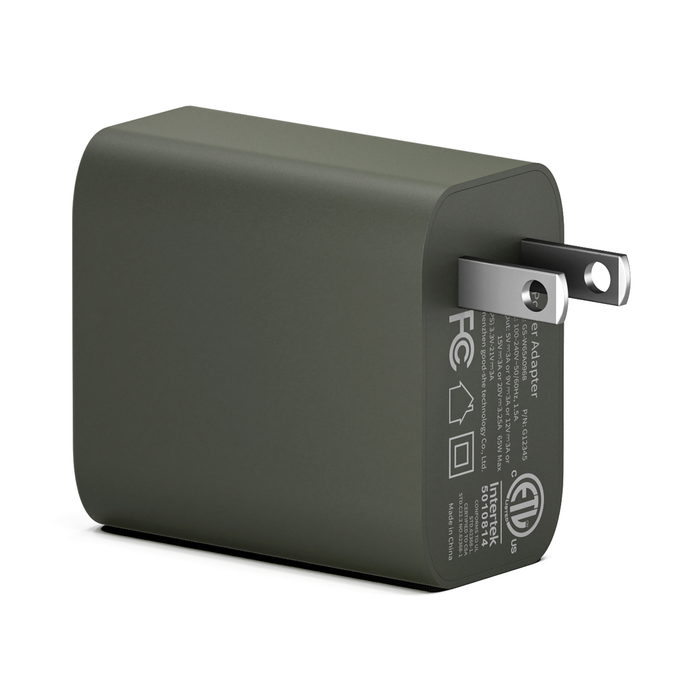 Tilta USB-C 65W Power Adapter - Green